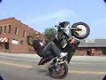 MOTORCYCLE STUNT SHOW & ENDOS & BURN OUTS & WHEELIES