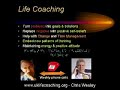 Introduction to Life Coaching - Part 2 Introduction to Life Coaching - Part 2