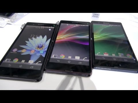 Sony Xperia Z-Displayunterschiede - MWC 2013 - androidnext.de