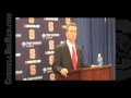 Cornell Men's Basketball Press Conference at Syracuse