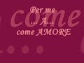 mi sono innamorata di te... mi sono innamorata di te...