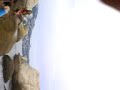 subiendose a la piedra babosa