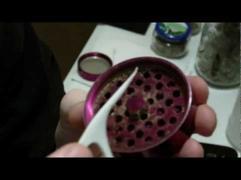 how to unclog a kief screen