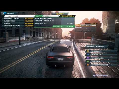 how to change control in nfs mw 2012