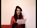 ADELLE STRIPE BRUTALIST POEM - VERONICA