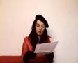ADELLE STRIPE BRUTALIST POEM - VERONICA