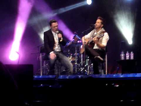 Pablo Albor&aacute;n Desencuentro con Tiziano Ferro Madrid 20-12-2011 -