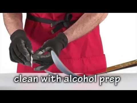 how to repair skis