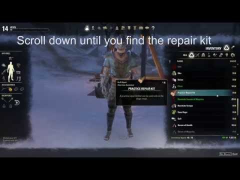 how to repair eso
