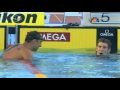 Phelps takes down Cavic again, from Universal Sports