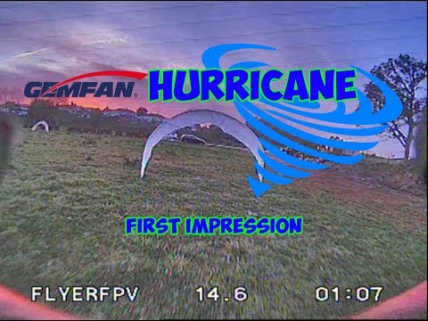 Gemfan Hurricane 51499 First Test