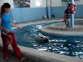Kazaam a la piscina