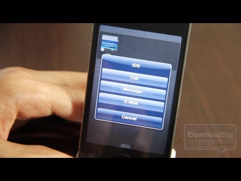 FavoriteContacts: añade contactos al centro de notificaciones (Cydia iOS 5) 0 FavoriteContacts: añade contactos al centro de notificaciones (Cydia iOS 5)