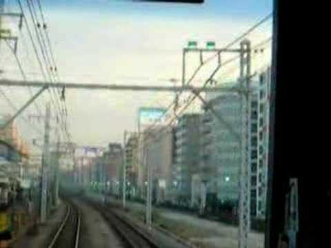 京浜東北線の先頭車両からⅡ