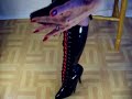 Submit and lick my kinky highheeled boots