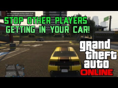 how to lock personal vehicle gta v