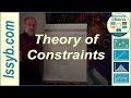 An explanation of the Theory of Constraints?