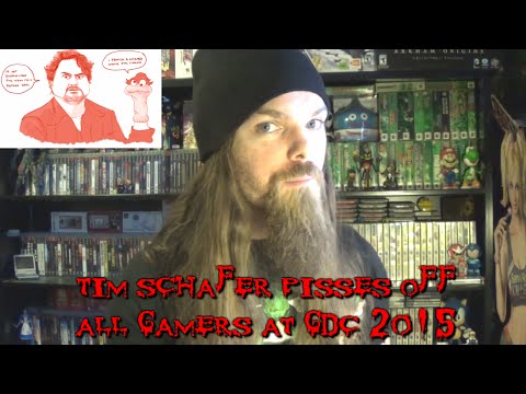 Tim Schafer Pisses Off All Gamers at GDC 2015