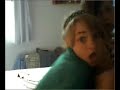 louise ellie and vicki doin a funny scence