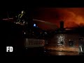 FF Kleinmachnow - Feuer "Netto" in ganzer Ausdehnung - Stolper Weg - 27.11.2009