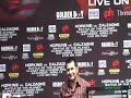 Hopkins Calzaghe Weigh In part 1 of 2