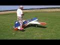 EF Yak-54 with DLE-111