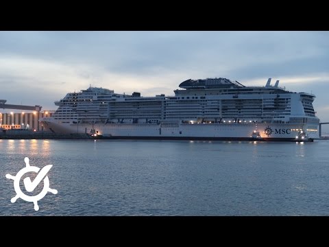 MSC Meraviglia: Rundgang auf der Werft und Float-Out VLOG