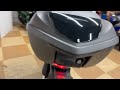 ホンダ ディオ110 DIO110 2023年モデル ホンダ純正オプショントップケース装備