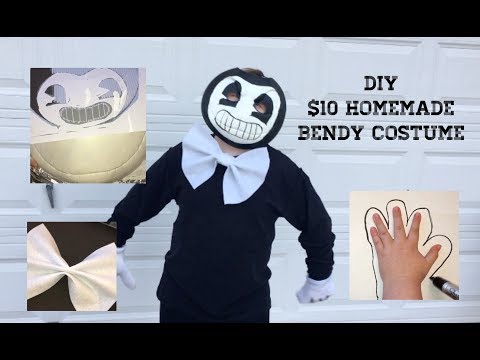 Bendy And The Ink Machine DIY Do It Yourself Costume Under $10!
