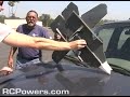 RC Jet Hits Car!