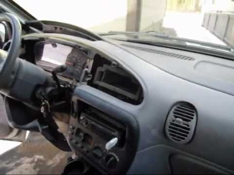 Quick Vid. 2000 Dodge Caravan dash removal and front speaker replacement