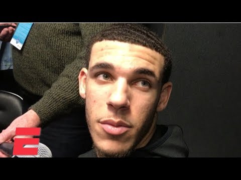 Video: Lonzo Ball on sharing historic triple-double with LeBron vs. Hornets | NBA on ESPN
