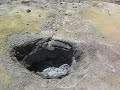 Mt Lassen boiling mudpot Mt Lassen boiling mudpot