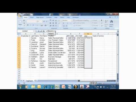 how to calculate age