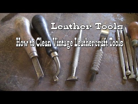 how to clean old leather belt