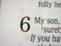 PROVERBS 6 (the 6th day of the month)