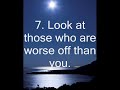 \"Ten ways to achieve Happiness\" **MUST WATCH**
