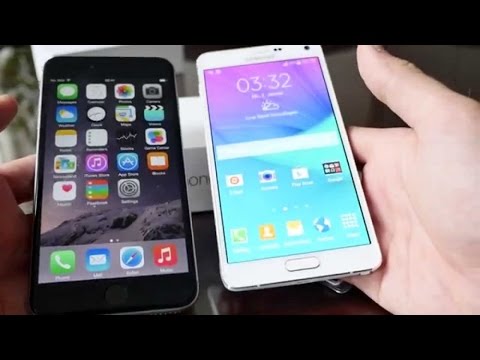 iPhone 6 Plus vs Samsung Galaxy Note 4 || review and specification