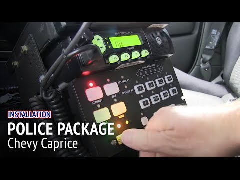 2013 Police Package Chevy Caprice Install