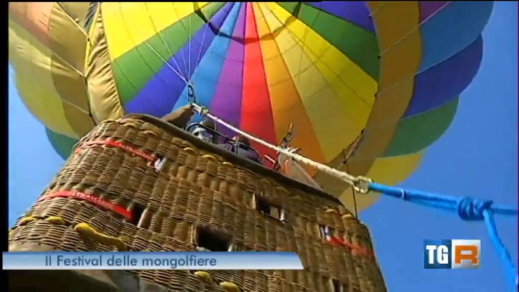 Festival delle mongolfiere su TG3 Veneto del 29-08-2015