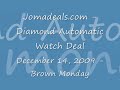 Brown Monday Deal Watch -  Baume & Mercier Diamond MOA08714