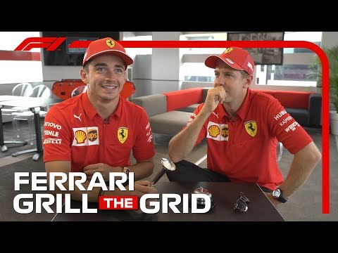 Video | Grill The Grid met Charles Leclerc en Sebastian Vettel