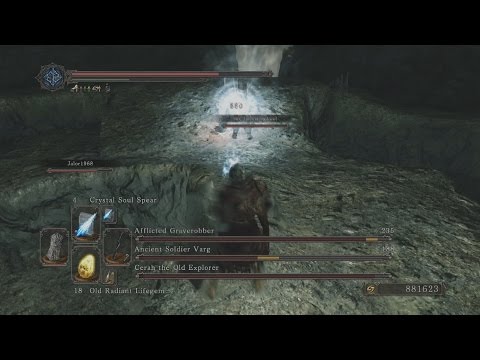 Dark Souls 2 Crown of the Sunken King Fight Afflicted Boss Fight (3 Boss Fights)