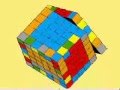 6x6x6 Rubik's Cube Solved