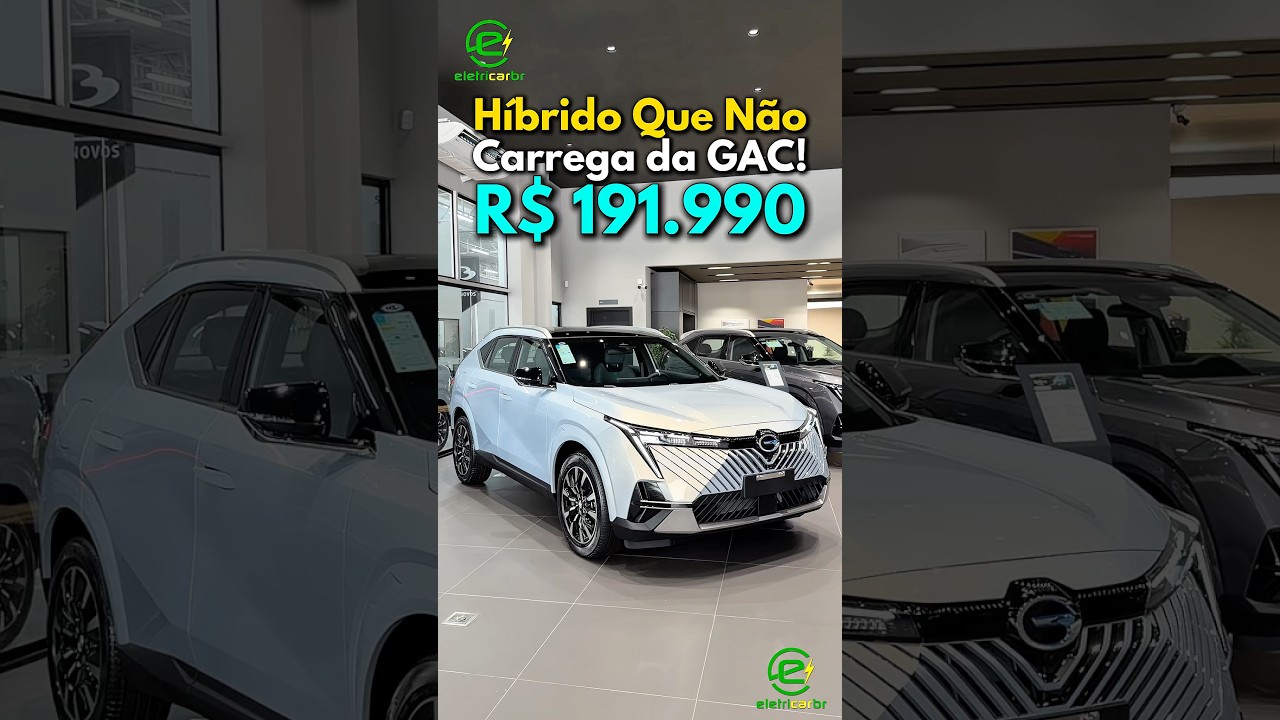 Híbrido Que Não Carrega da GAC! R$ 191.990⚡️