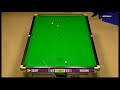 Snooker - Alan Chamberlain refuses to clean the red (World Championships 2009 - 29.04.09)