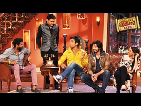 nights - Sonakshi Sinha and Shahid Kapoor recently visited the sets of 'Comedy Nights with Kapil' to promote their upcoming film 'R..Rajkumar'. Needless to say, the e...
