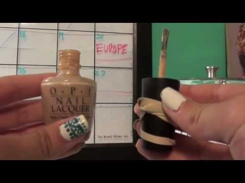 how to open nail polish