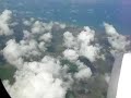 Sobrevoando litoral da Paraiba e Pernambuco.