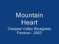 mountain heart at the ossipee valley bluegrass festival